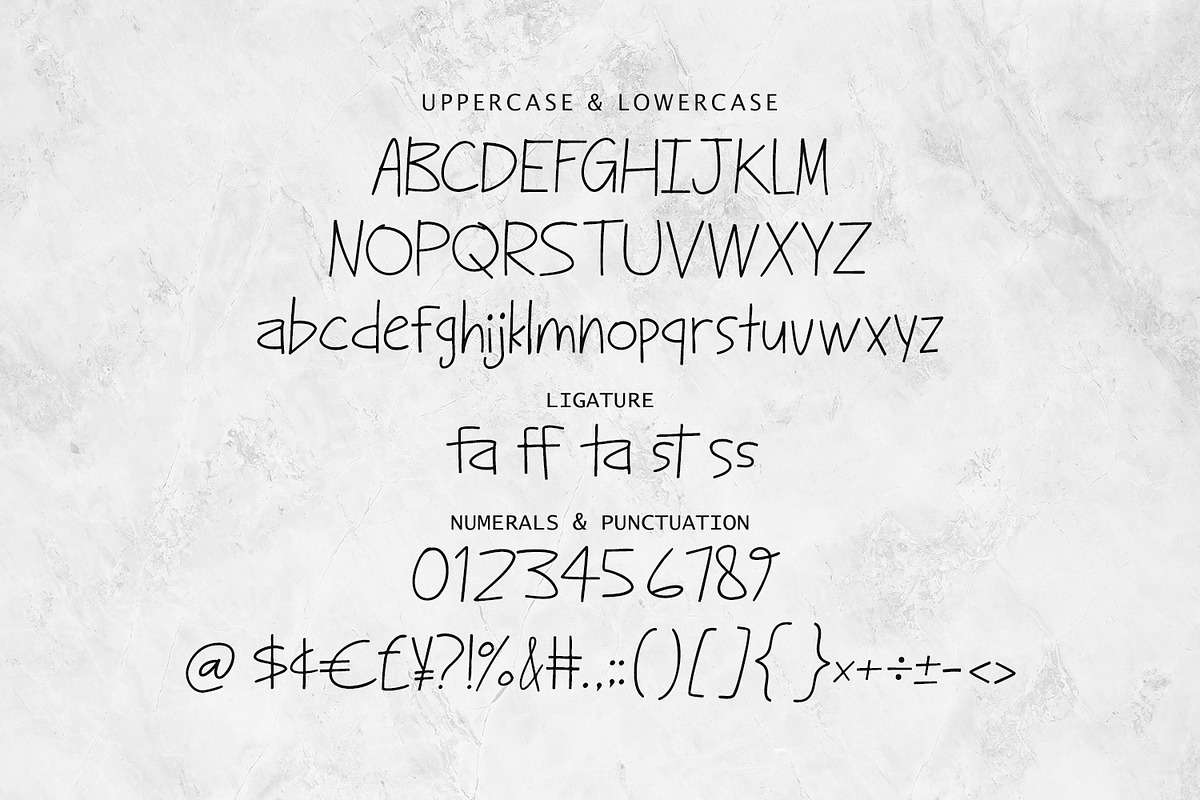 Lance Tastass Playful Handwritten, a Handwritten Font by Maulana Creative (Photo 7 of 7)