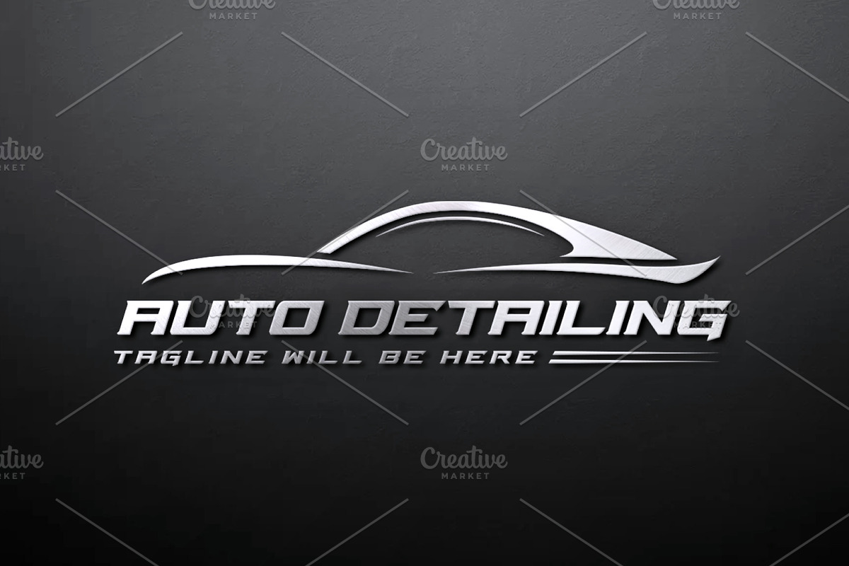 Auto Detailing Logo, Automotive Logo, a Branding & Logo Template by Nahid Hasan Nilim (Photo 5 of 7)