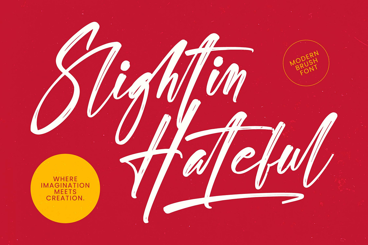 Highustle Modern Brush Font, a Script Font by stylishtype.co (Photo 9 of 20)