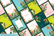 Tropical Summer Flowers, an Illustration by Manimanisa (Thumbnail 5 of 9)