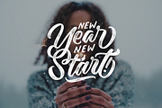 New Year Lettering Overlays, an Illustration by Davihero (Thumbnail 7 of 7)