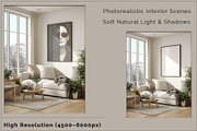Scandinavian Poster Frame Mockup Set, a Household Mockup by Vika_Softlife (Thumbnail 4 of 6)