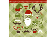 Digital Christmas Photo Booth Props, an Illustration by GraphicMarket (Thumbnail 1 of 3)