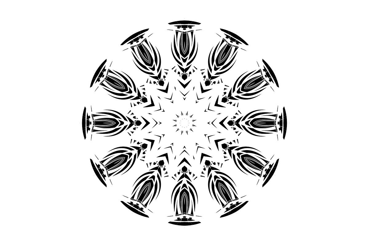 Premium Mandala Illustration Pack, a Decorative Illustration by NJ Himel (Photo 88 of 101)
