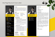 ATS Resume CV Word & Google Docs 22, a Resume Template by MrCam Template Resume|CV (Thumbnail 2 of 8)