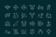 Corporate Finance Icon Set, an Outline Icon by Prosymbols (Thumbnail 7 of 8)