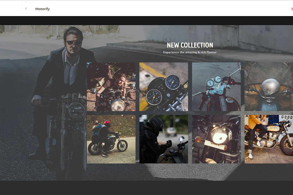 Motorify Store Shopify Template, a Shopify Template by LTheme (Photo 1 of 2)