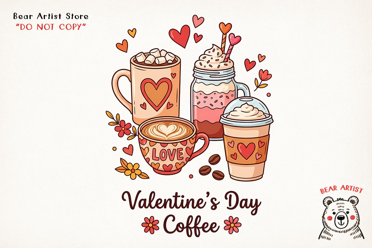 Valentine’s Coffee Sublimation, an Object Graphic by GlitterCraft (Photo 40 of 41)