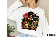 Pretty Black Educated Girl, a Seasonal Illustration by DreamCafeArt (Thumbnail 3 of 6)