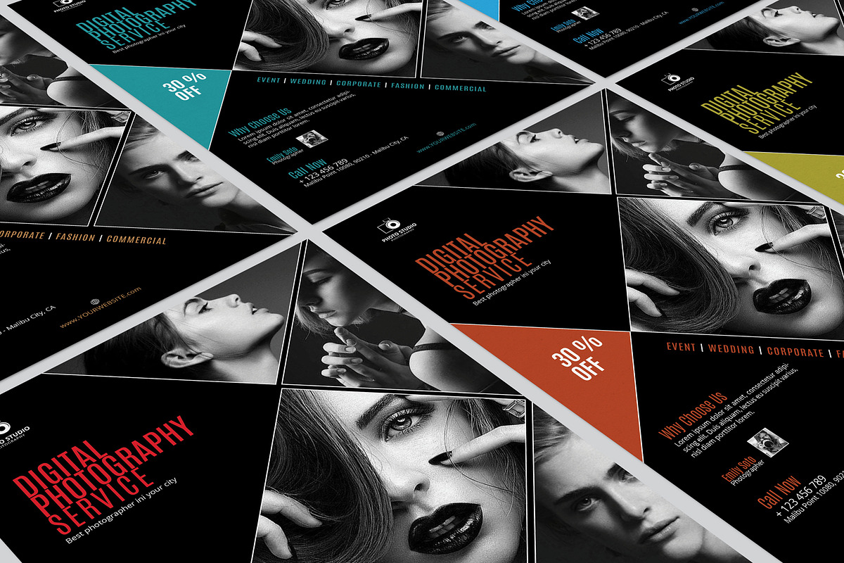 Photography Flyers / Ads Template, a Flyer Template by adekfotografia (Photo 9 of 10)