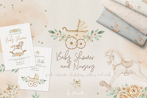 Gentle Baby Shower And Nursery