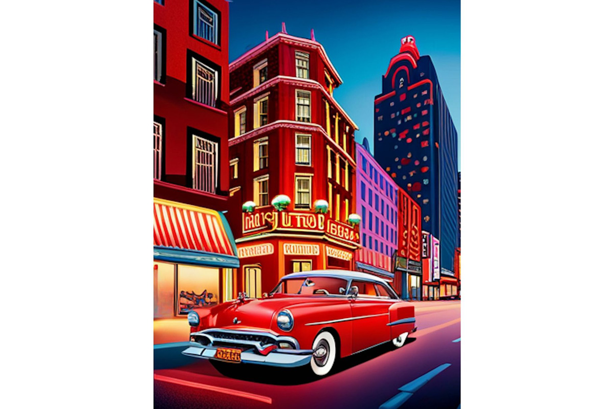 Custom art, Vintage poster bundle, a Poster Template by Boho Pixel Dust (Photo 2 of 13)