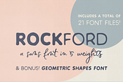 Rockford sans serif font, a Sans Serif Font by Ana's Fonts (Thumbnail 1 of 10)