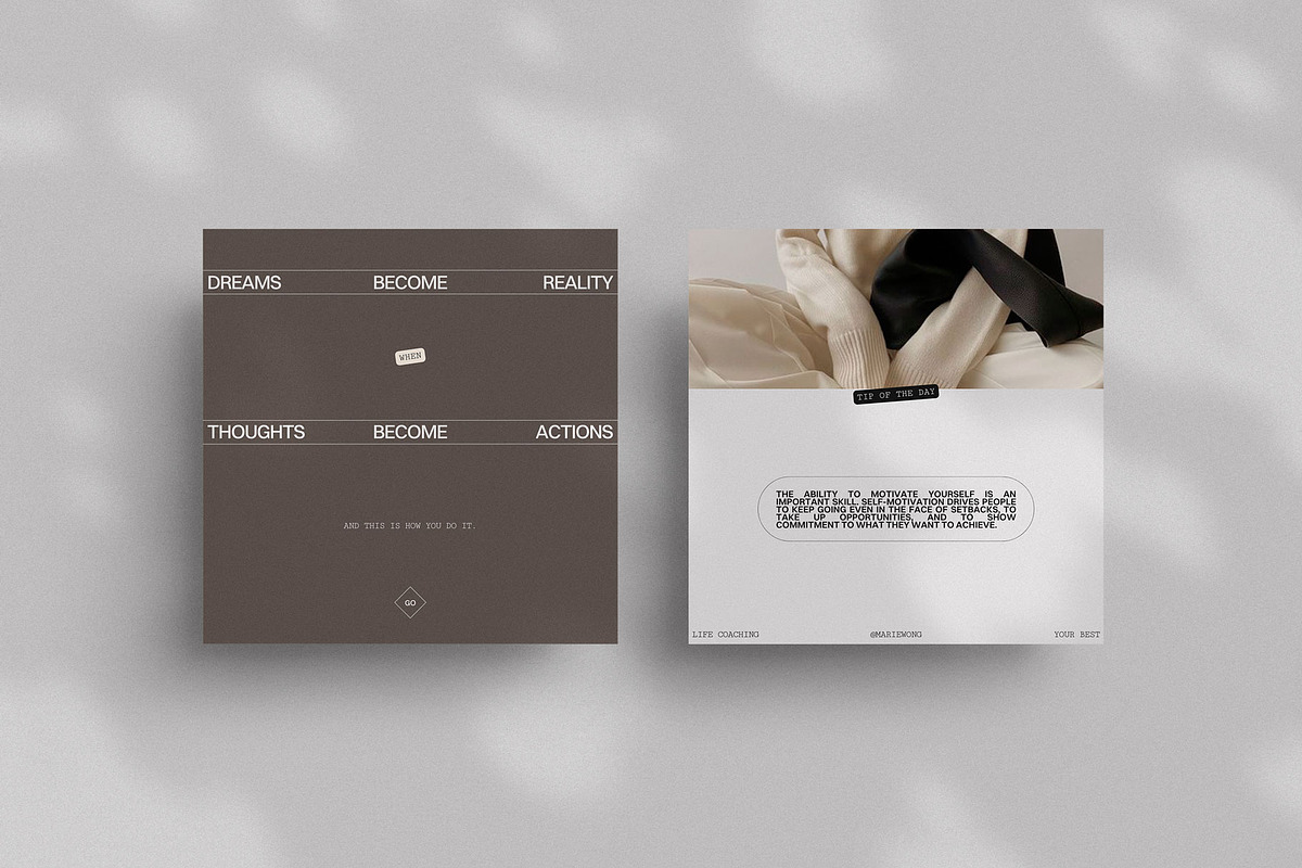 Life Coach Social Media Template, a Social Media Template by Moscovita Studio (Photo 19 of 39)