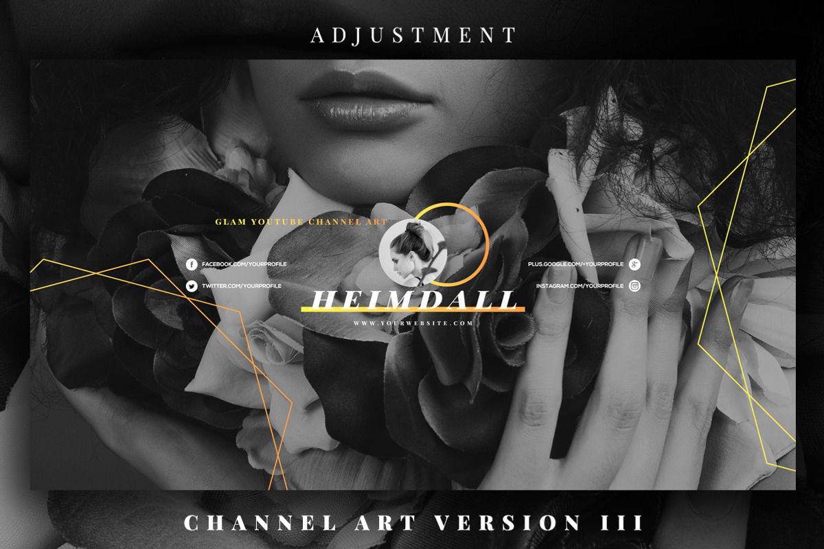 Heimdall Youtube Channel Art Banners, a Social Media Template by RussGFX (Photo 7 of 8)