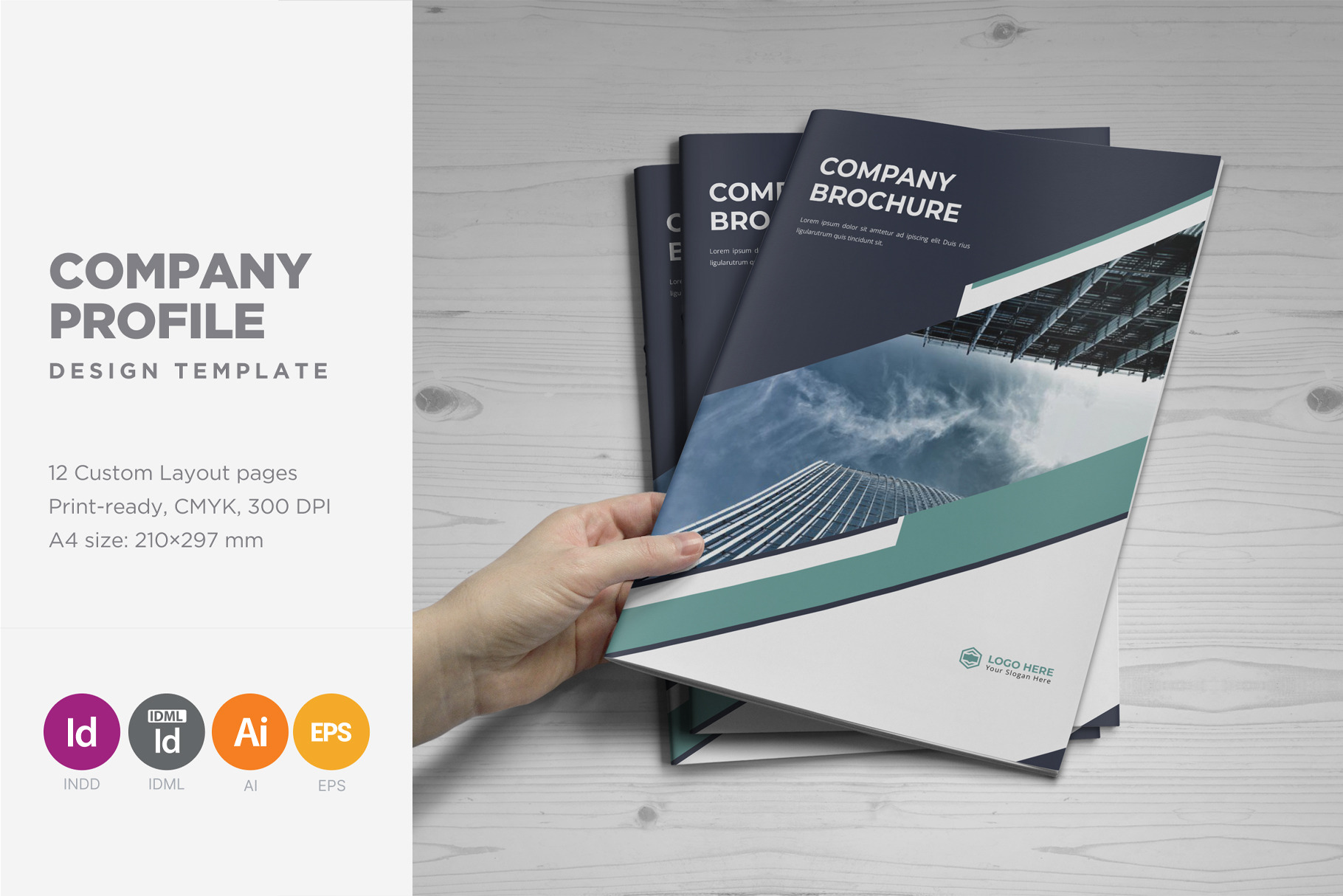 Company Profile Template V4, A Brochure Template By Samisimply7