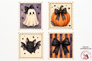 Halloween Tshirt Print Ghost Pumpkin, a Seasonal Illustration by SugarCloudStudioArt
