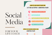 30 Life Coach Social Posts, a Social Media Template by Local Marketing Templates (Thumbnail 3 of 8)