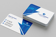 Clean Modern Business Card Template, a Business Card Template by Sagar Gabol (Thumbnail 2 of 2)