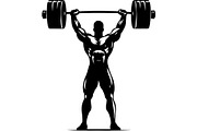 Vintage Strongman Weightlifting, an Object Graphic by jahid234 (Thumbnail 4 of 6)