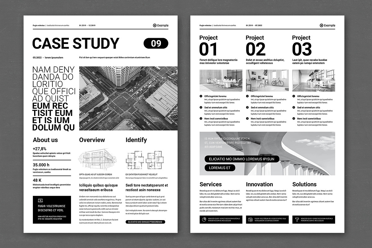 Case Study 3 | Corporate Flyer, a Flyer Template by TypoEdition (Photo 1 of 2)