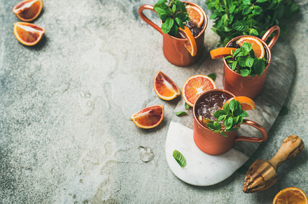 Moscow mule alcohol cocktails containing cocktail, vodka, and drink, a Food & Drink Photo by Foxys