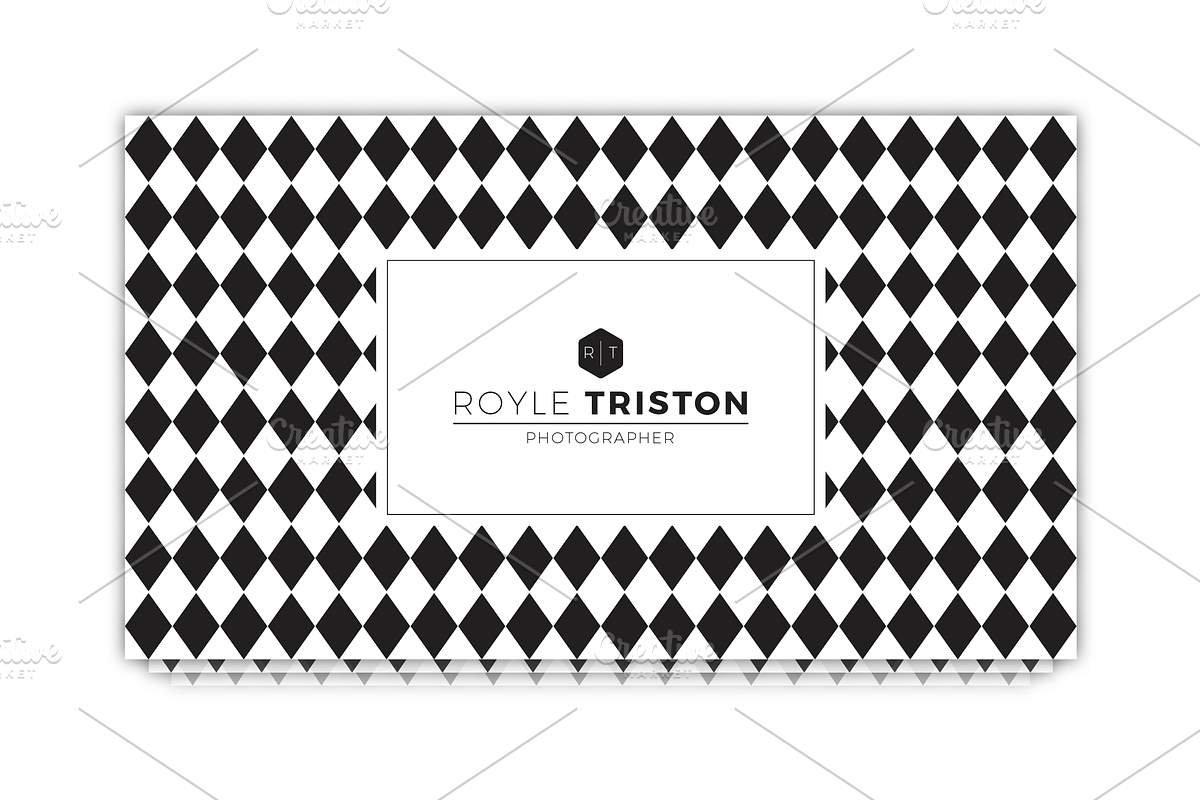 Royle Triston Business Card, a Business Card Template by D | S Creative Design (Photo 1 of 5)
