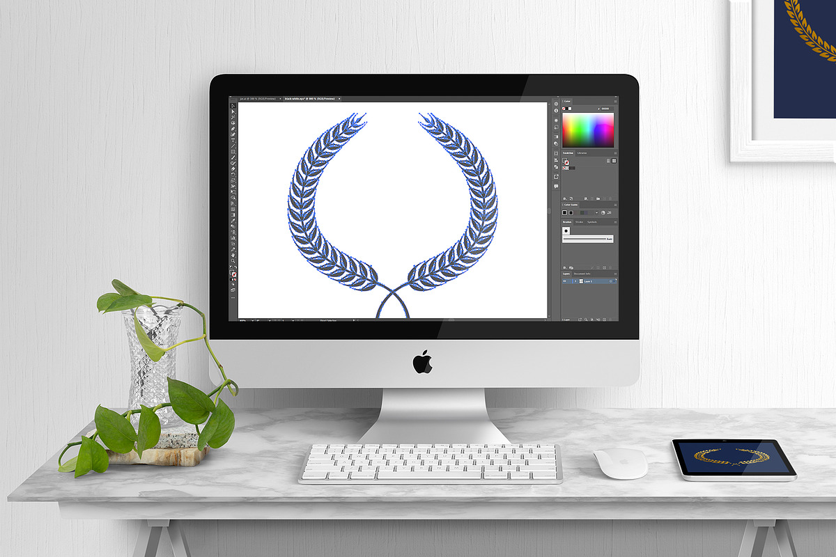 Golden Reward Wreath + Fun Bonus, an Object Graphic by Plaid4You (Photo 6 of 9)
