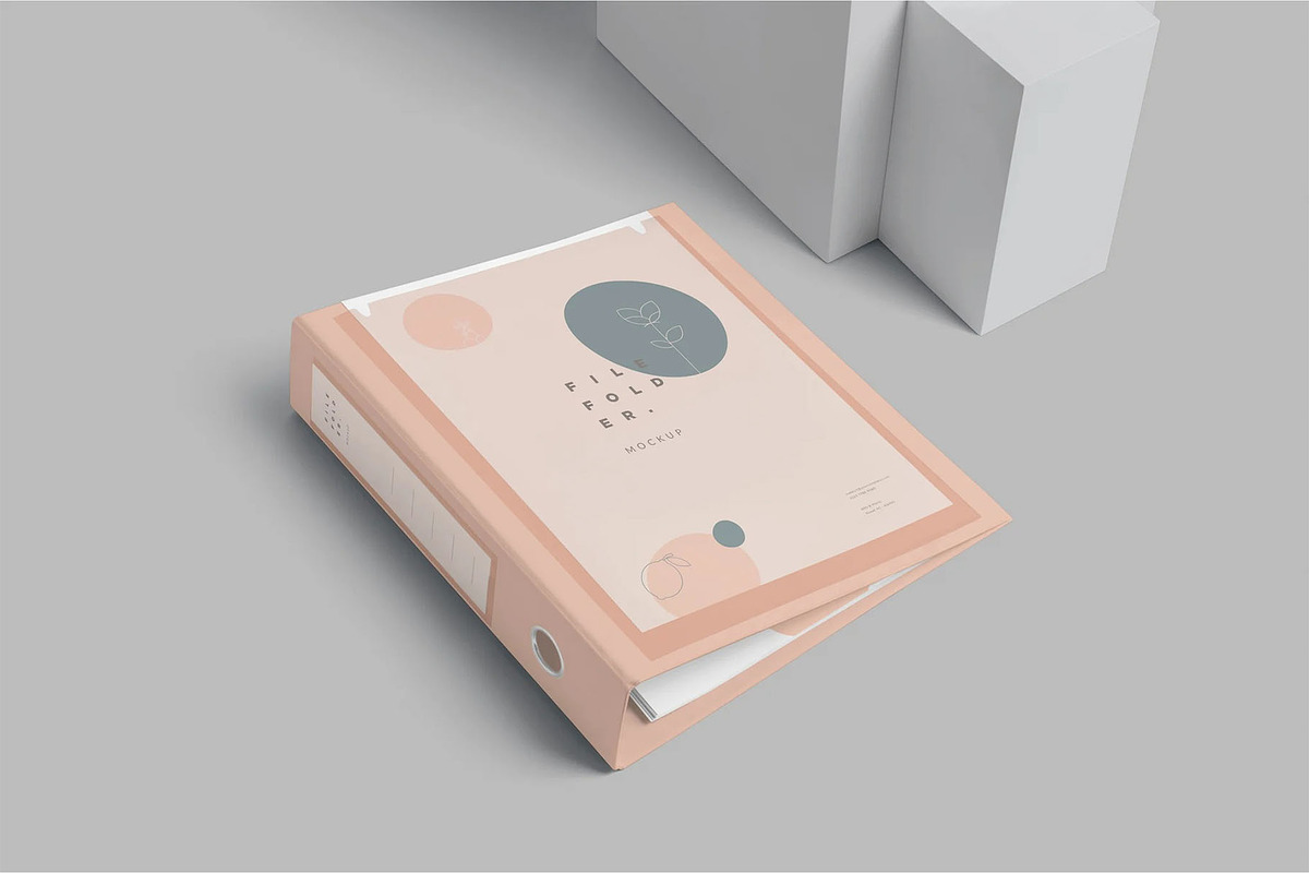 Folder Mockup, an Advertising Mockup by megostudi0 (Photo 2 of 7)
