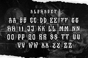 SALVOR Metal Horror Blackletter Font, a Blackletter Font by dansdesign (Thumbnail 2 of 20)