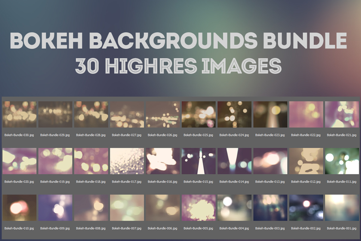 Bokeh Backgrounds Bundle 01 preview 2