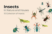 Collection of Insects, an Animal Illustration by By_Pedram (Thumbnail 1 of 4)