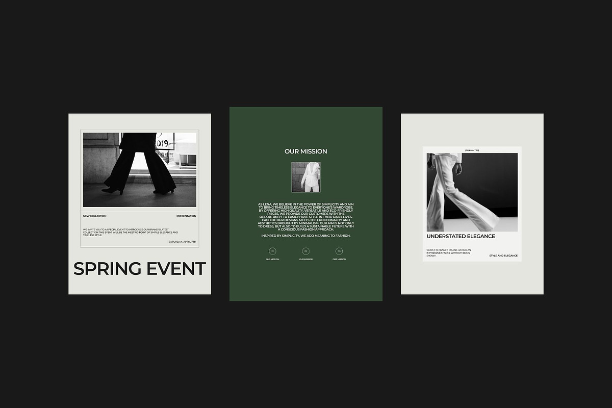 LENA | Canva Templates, a Social Media Template by Mia Branding Studio (Photo 3 of 7)