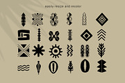 African Shape Motifs Collection, a Decorative Illustration by Sweet Fig (Thumbnail 3 of 12)