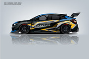 RACING CAR WRAP DESIGN, a Graphic by Liveryworks (Thumbnail 2 of 5)
