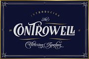 Controwell Victorian Typeface 30%!, a Serif Font by alit design (Thumbnail 4 of 13)