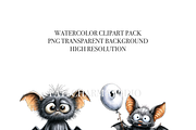 25 Quirky Bat Clipart, an Animal Illustration by Pati Charm Studio (Thumbnail 4 of 8)