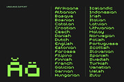 Astrea ALT - 8 Bit Pixel Game Font, a Sans Serif Font by Studio Siv (Thumbnail 5 of 6)
