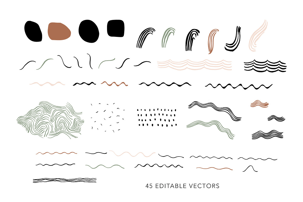 Waves Collection, a Pattern Graphic by The Collective Studio (Photo 10 of 10)