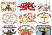 Christmas Movie Quote PNG Bundle, an Object Graphic by EllaMaiyaali (Thumbnail 5 of 7)
