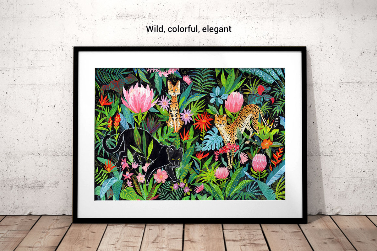 Jungle! Jungle!, an Illustration by Anastasia (Photo 5 of 6)