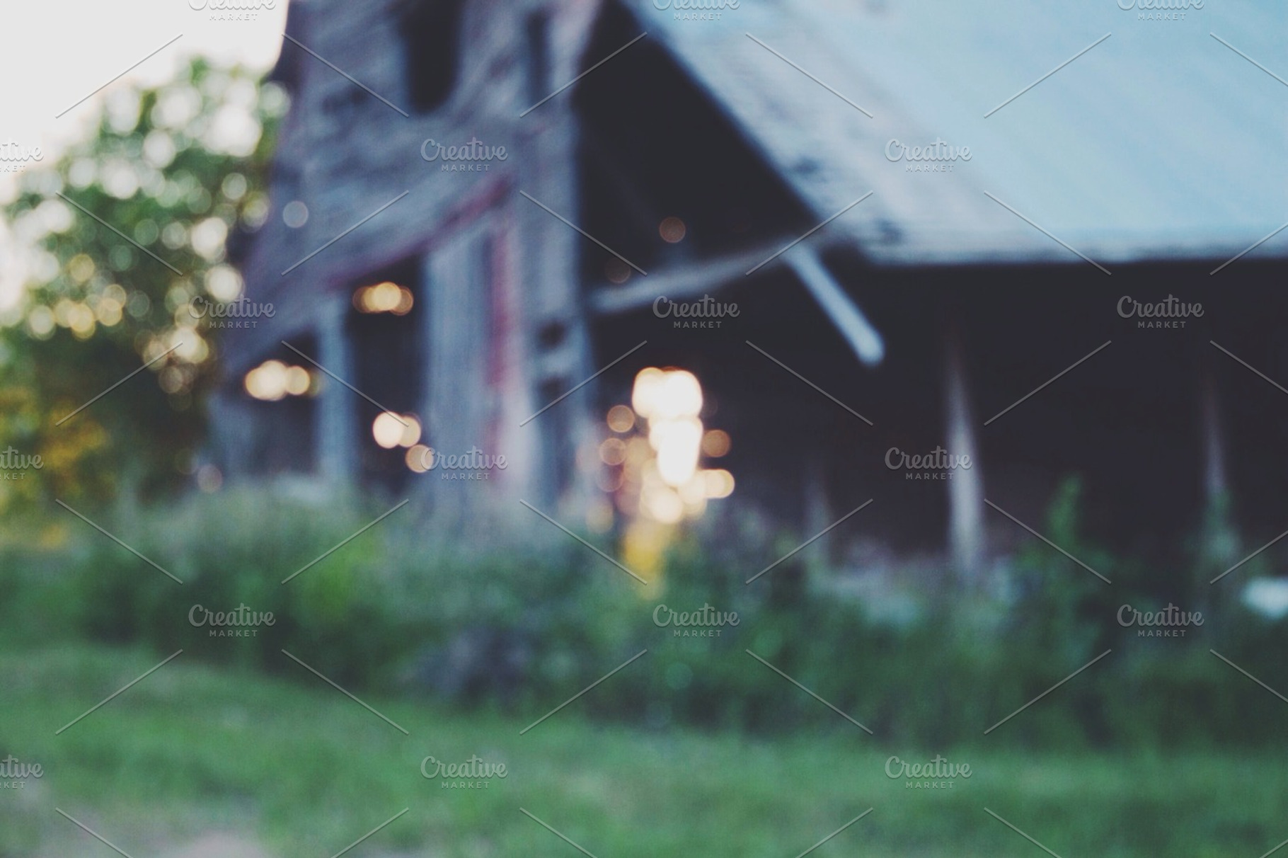 Barn bokeh featuring vintage, barn, and photography