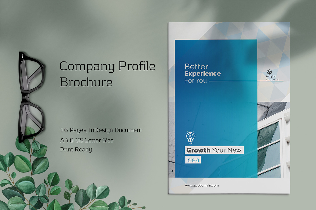 Company Profile 2019, a Brochure Template by Addaxx (Photo 1 of 8)