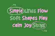 Shacklebolt Playful Handwritten, a Handwritten Font by Typehand Studio (Thumbnail 2 of 9)