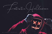 Beckman Demons - Signature Font, a Script Font by Aldedesign (Thumbnail 6 of 6)