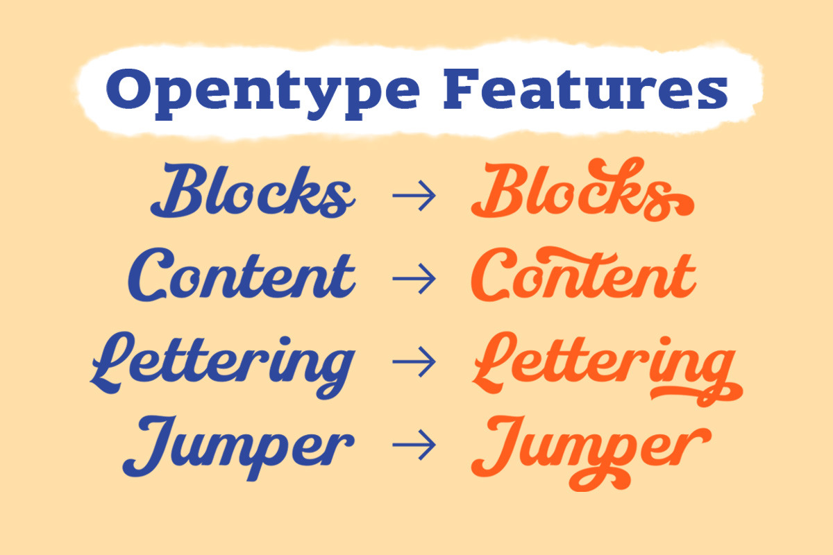 The Bilany - Display Font Duo, a Script Font by Letterhend Studio (Photo 7 of 9)