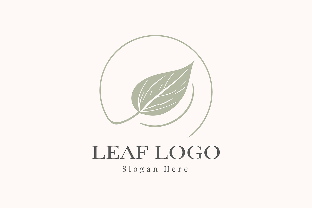 Leaf Logo, Organic & Eco Friendly, a Branding & Logo Template by Art Studio Design (Photo 1 of 2)