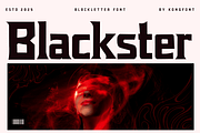 Blackster – Blackletter Font, a Blackletter Font by overlaytemplates (Thumbnail 1 of 5)