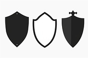 Medieval Shield Silhouette Bundle, an Illustration by Designs_River (Thumbnail 5 of 10)
