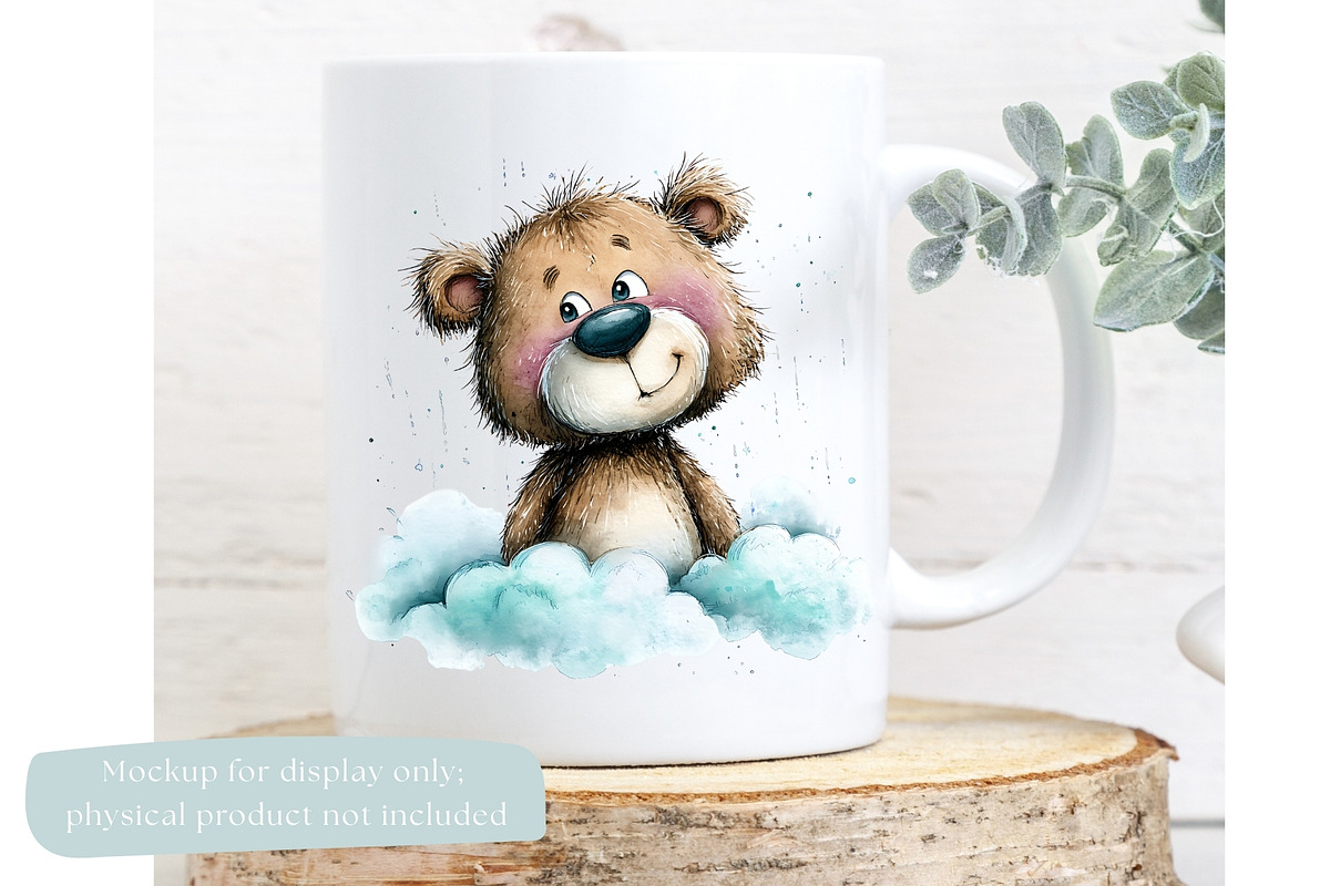 Baby Shower Watercolor Little Cutie, a Decorative Illustration by Nicole Branger Art (Photo 15 of 21)